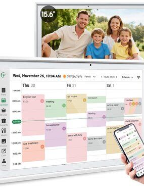 NEW Digital Calendar Wall Touch Screen-Smart Interactive family planner kids
